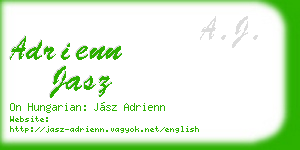 adrienn jasz business card