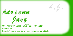 adrienn jasz business card